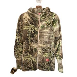 Real Tree gorpcore hooded zip sweater